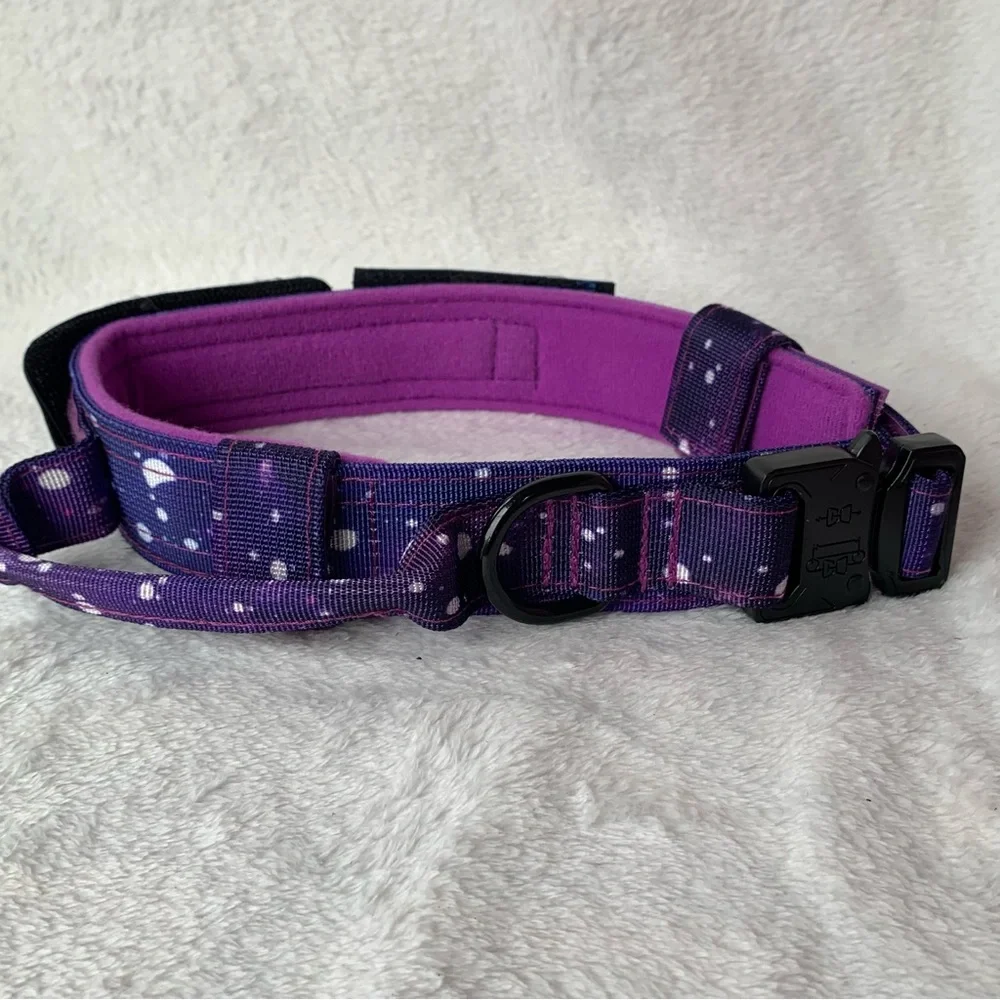 Dog Collar With Velcro tags